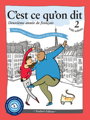 cover image of C'est ce qu'on dit with website